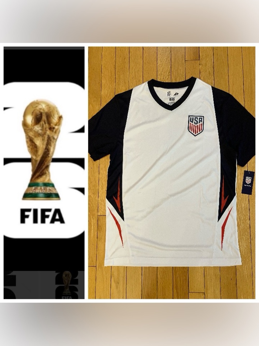 FIFA 2026 USA Official Soccer Jersey New with tags